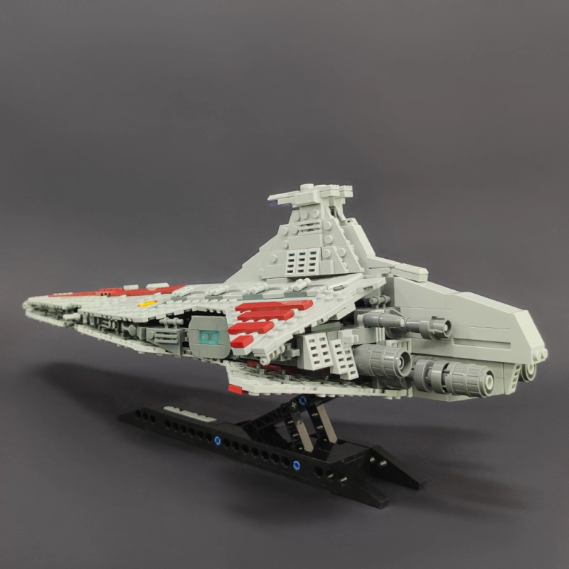 Jiestar Star Wars Venator Class Republic Attack Cruiser 960Pcs Moc Model Modular Building Blocks Bricks Toys 67106