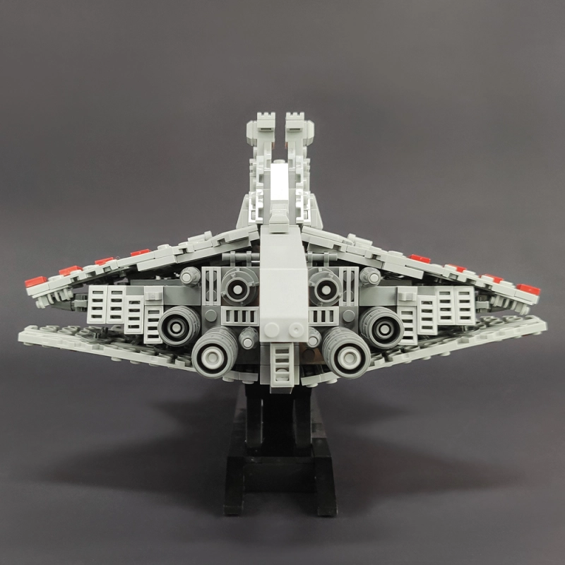 Jiestar Star Wars Venator Class Republic Attack Cruiser 960Pcs Moc Model Modular Building Blocks Bricks Toys 67106