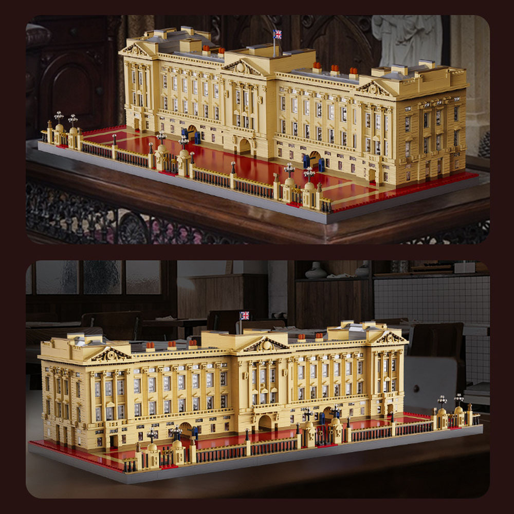 CADA Ideas Street View Buckingham Palace 5604Pcs Moc Model Modular Buidling Blocks Bricks Toys C61501