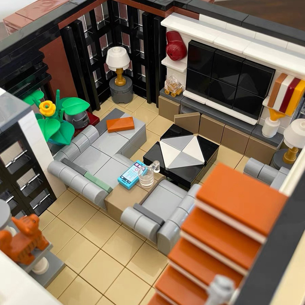 Morkmodel Creator Expert Street View CUBE Villa 3623Pcs Moc Model Modular Building Blocks Bricks Toys 10204