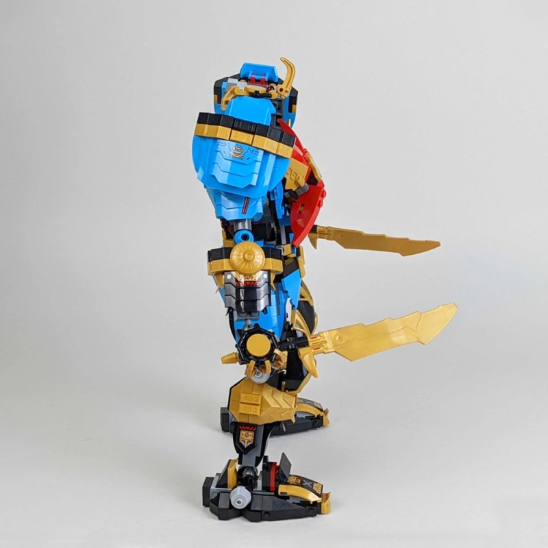 ZM Ninjago Nya's Samurai X MECH 1060Pcs With 8 Figures Moc Model Modular Building Blocks Bricks Toys 71775 60010