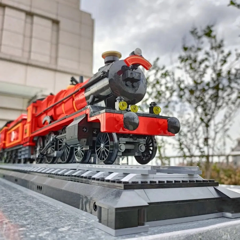 Harry Potter Hogwarts Express Collectors' Edition 5129Pcs With Figures Moc Model Modular Building Blocks Bricks Toys 76500 76405