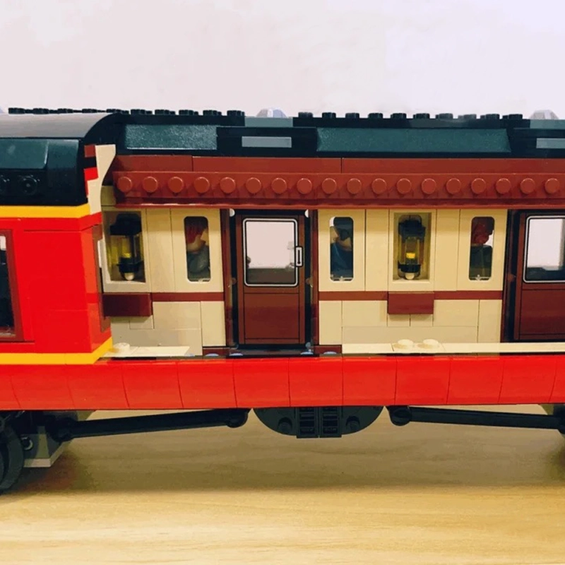 Harry Potter Hogwarts Express Collectors' Edition 5129Pcs With Figures Moc Model Modular Building Blocks Bricks Toys 76500 76405