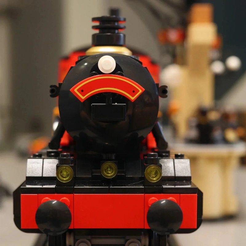 Harry Potter Hogwarts Express Collectors' Edition 5129Pcs With Figures Moc Model Modular Building Blocks Bricks Toys 76500 76405
