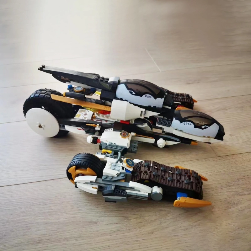 Ninjago Ultra Stealth Raider With Figures 1135Pcs Moc Model Modular Building Blocks Bricks Toys 70595 06038 10529