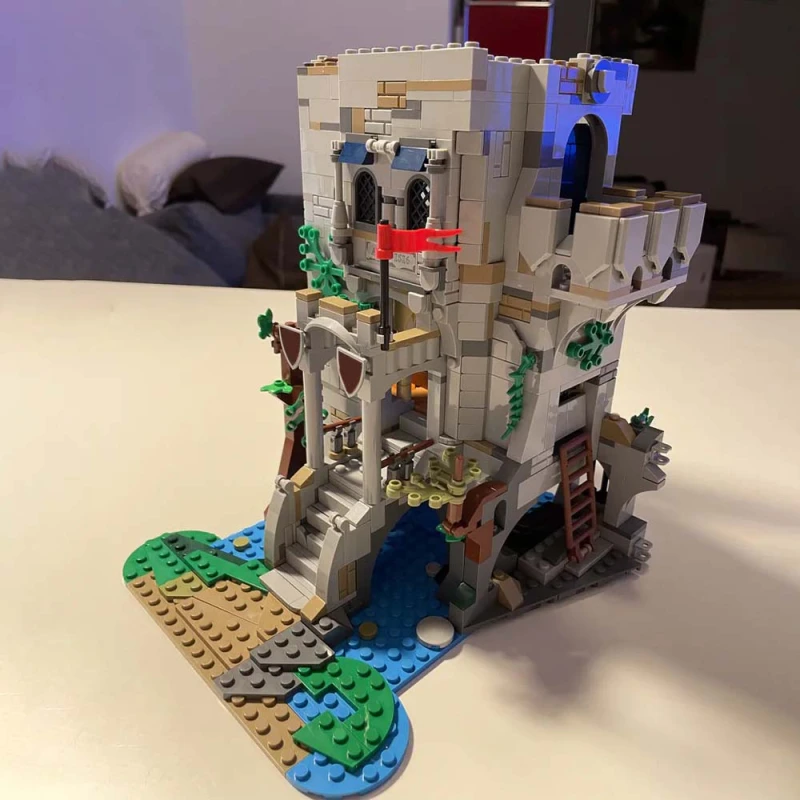 Creator Expert Ideas Castle in the Forest 1957Pcs Moc Model Modular Building Blocks Bricks Toys 910001 85668