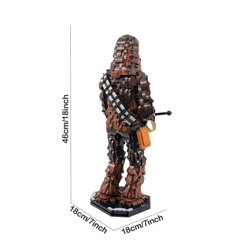 Star Wars Chewbacca 2319Pcs Moc Model Modualr Building Blocks Bricks Toys With Figures 75371 X10182