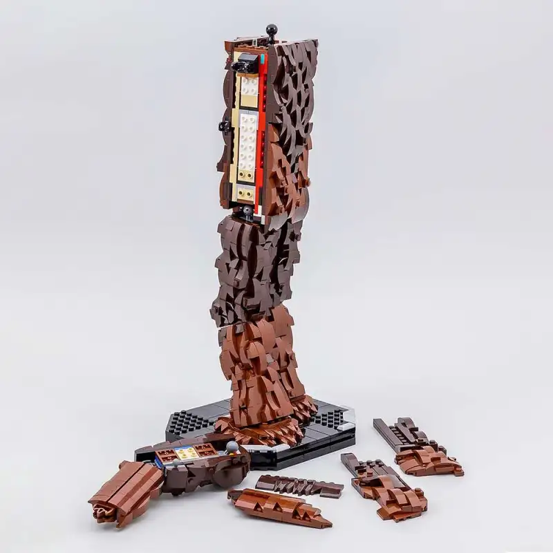 Star Wars Chewbacca 2319Pcs Moc Model Modualr Building Blocks Bricks Toys With Figures 75371 X10182