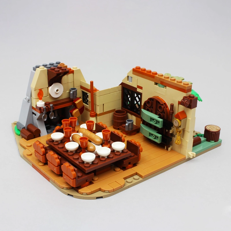 Movie Games Snow White and the Seven Dwarfs' Cottage 2228Pcs Moc Model Modular Building Blocks Bricks Toys 43242 68242