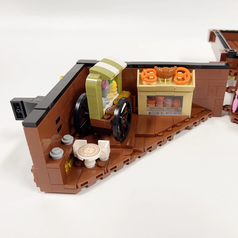 Movie Games Fantastic Beasts and Where to Find Them Sniff 1404Pcs Magic Suitcase Moc Model Modular Building Blocks Bricks Toys 21800