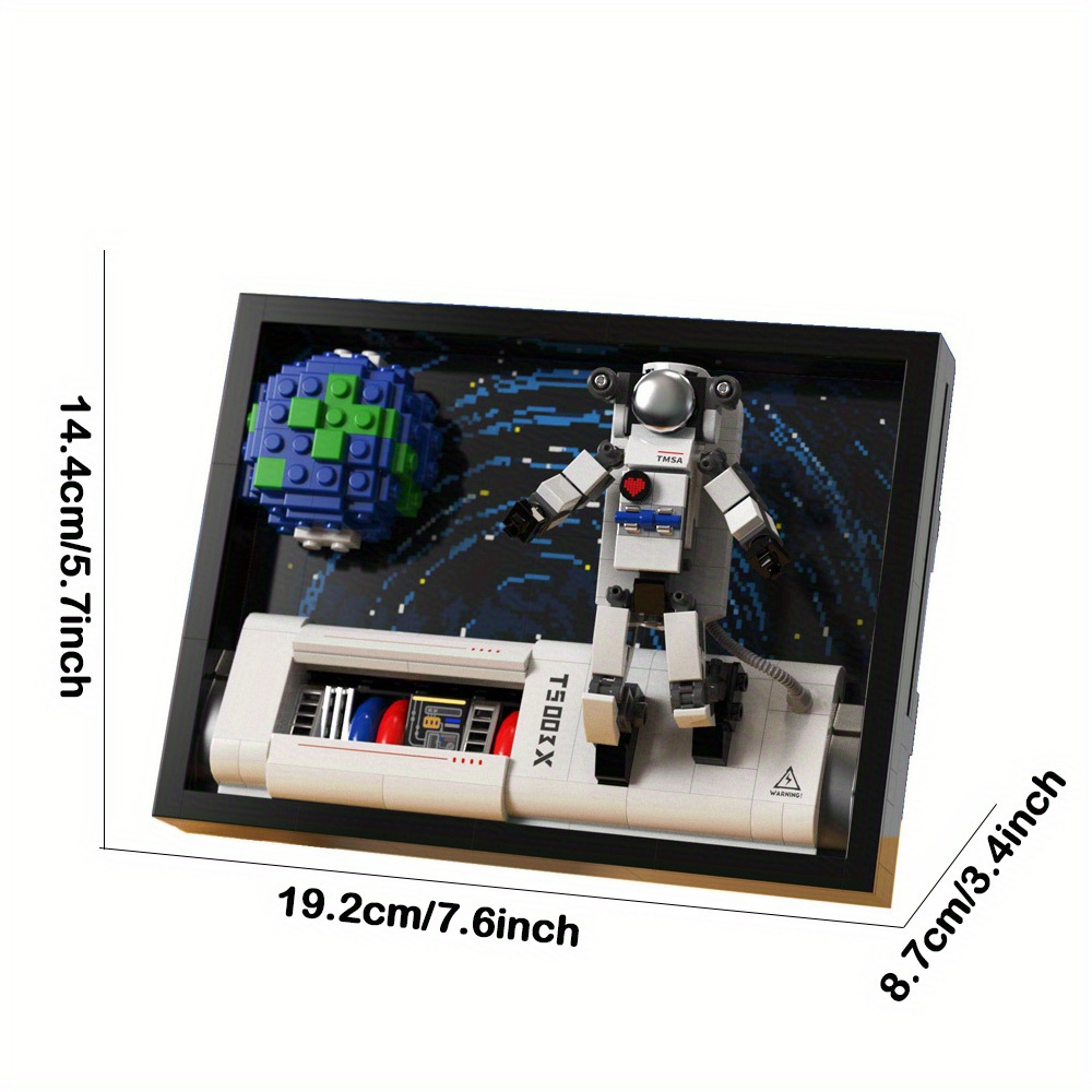 Space Drawing 300+pcs Moc Model Modular Building Blocks Bricks Toys TM5004