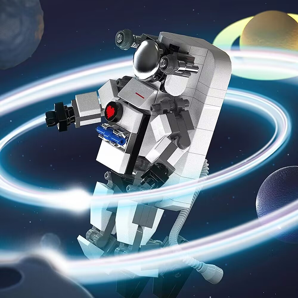 Space Drawing 300+pcs Moc Model Modular Building Blocks Bricks Toys TM5004