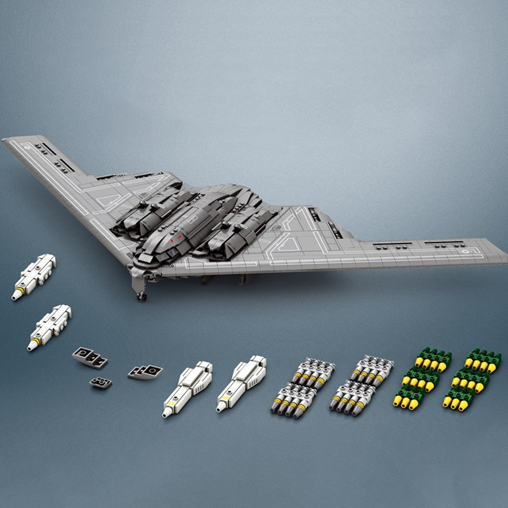 Bomber 235pcs Moc Model Modular Building Blocks Bricks Toys RE33038