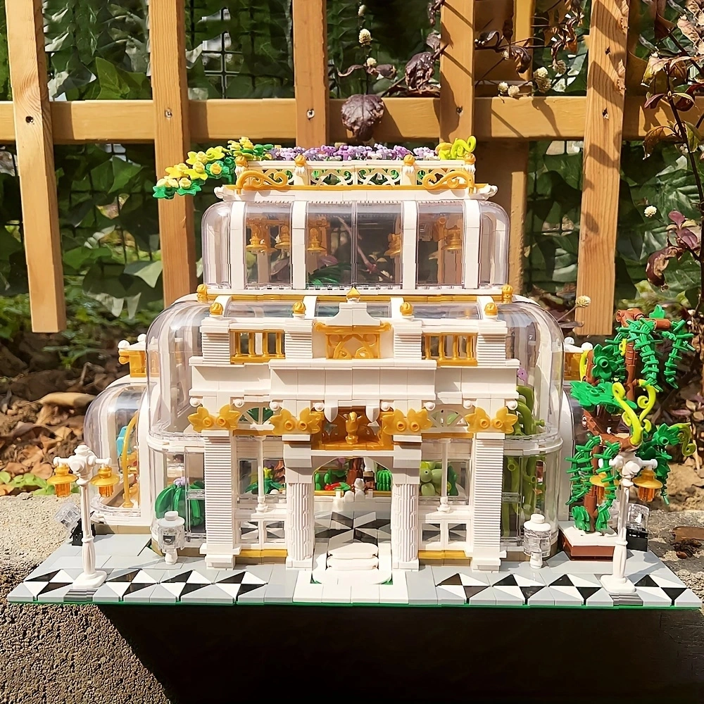 JIESTAR Ideas Creator Expert Street View Botanical Garden 2231pcs Moc ...