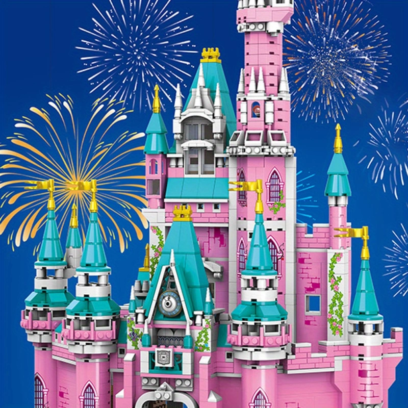 Castle 1676pcs Moc Model Modular Building Blocks Bricks Toys SX9021