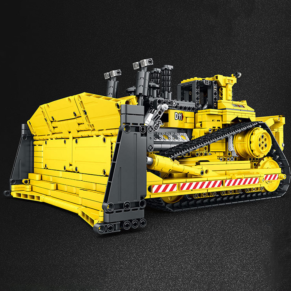 Bulldozer 1988pcs Moc Model Modular Building Blocks Bricks Toys RE22001
