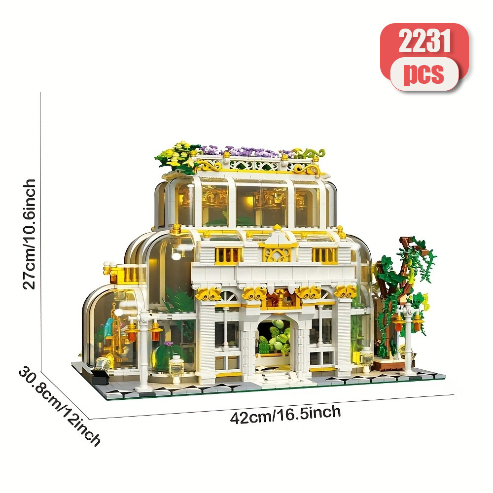 Botanical Garden 2231pcs Moc Model Modular Building Blocks Bricks Toys JJ9044