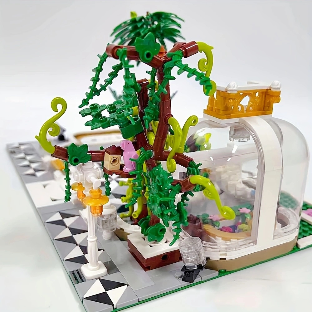 Botanical Garden 2231pcs Moc Model Modular Building Blocks Bricks Toys JJ9044