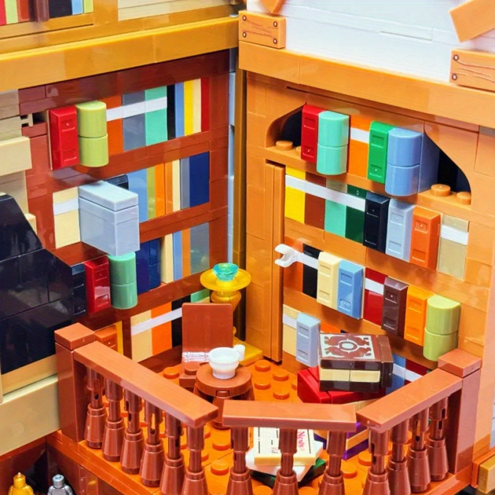 Library 3294pcs Moc Model Modular Building Blocks Bricks Toys JS57016