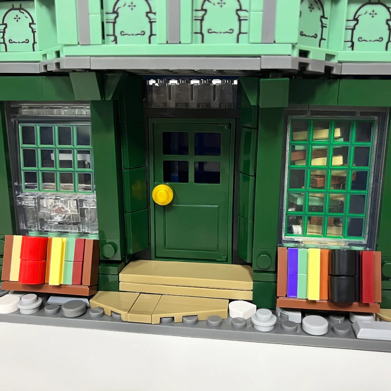 Book 1976pcs Moc Model Modular Building Blocks Bricks Toys JJ9058