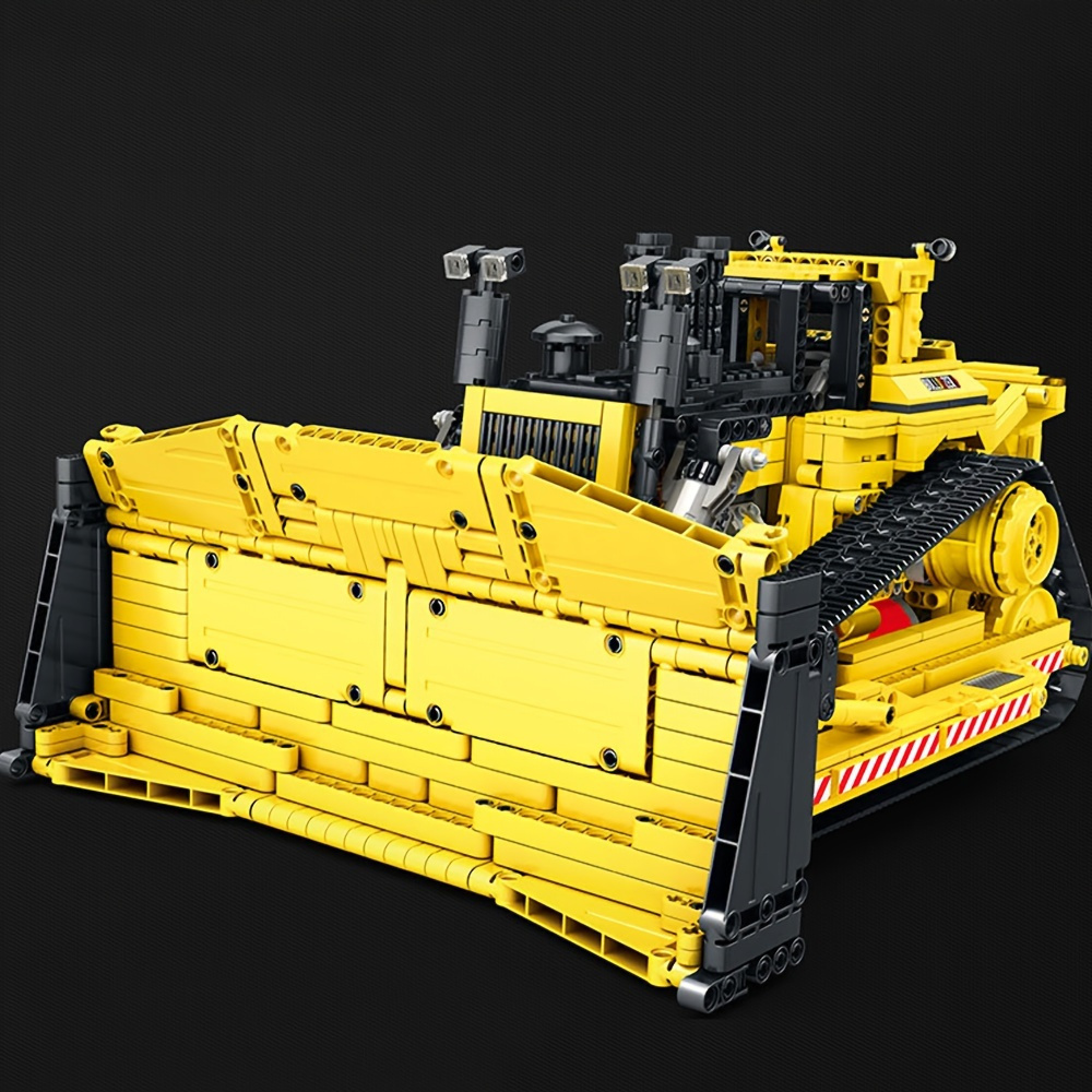 Bulldozer 1988pcs Moc Model Modular Building Blocks Bricks Toys RE22001