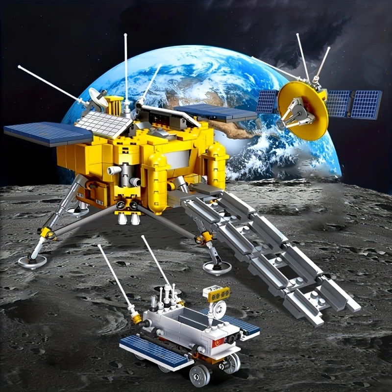 JIESTAR Technic Space Series Dream of Star Moon Lunar Exploration ...