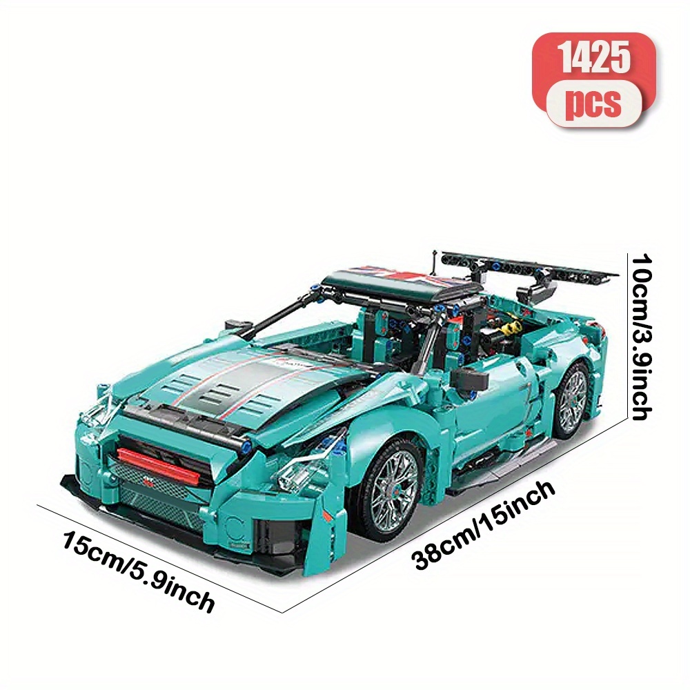 Super Racing Car 1425pcs Moc Model Modular Building Blocks Bricks Toys K10229