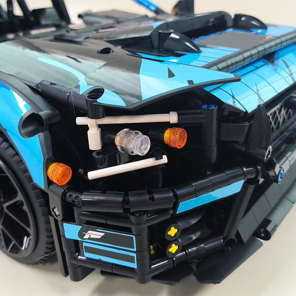 Super Racing Car 2978pcs Moc Model Modular Building Blocks Bricks Toys JS57010