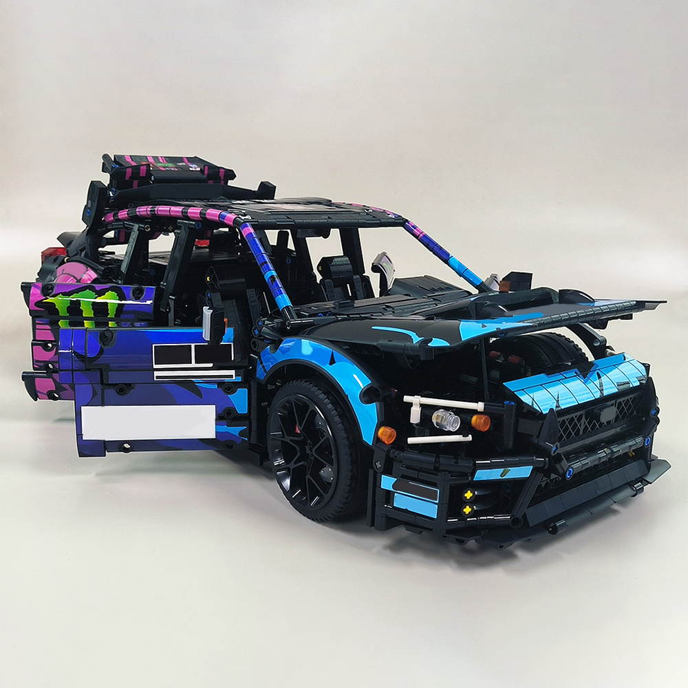 Super Racing Car 2978pcs Moc Model Modular Building Blocks Bricks Toys JS57010
