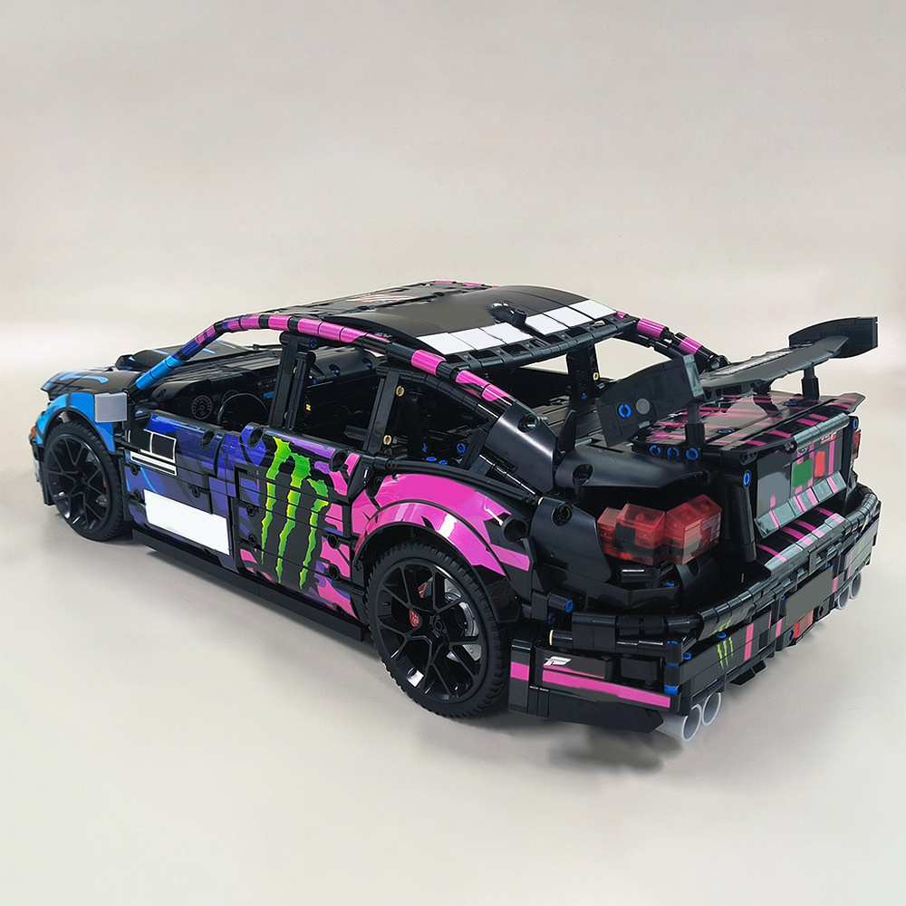 Super Racing Car 2978pcs Moc Model Modular Building Blocks Bricks Toys JS57010