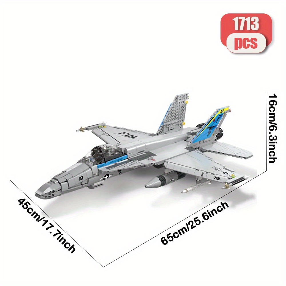 Fighter 1713pcs Moc Model Modular Building Blocks Bricks Toys JS61049
