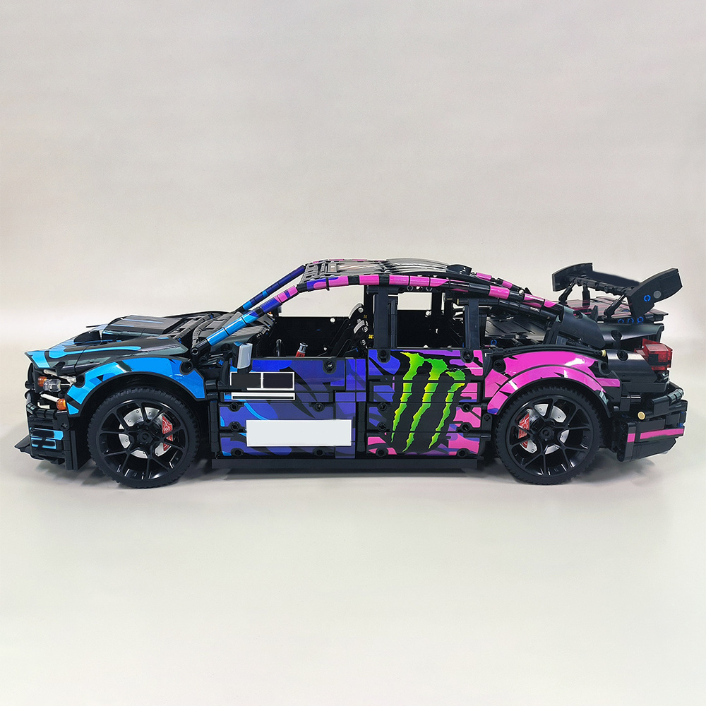 Super Racing Car 2978pcs Moc Model Modular Building Blocks Bricks Toys JS57010