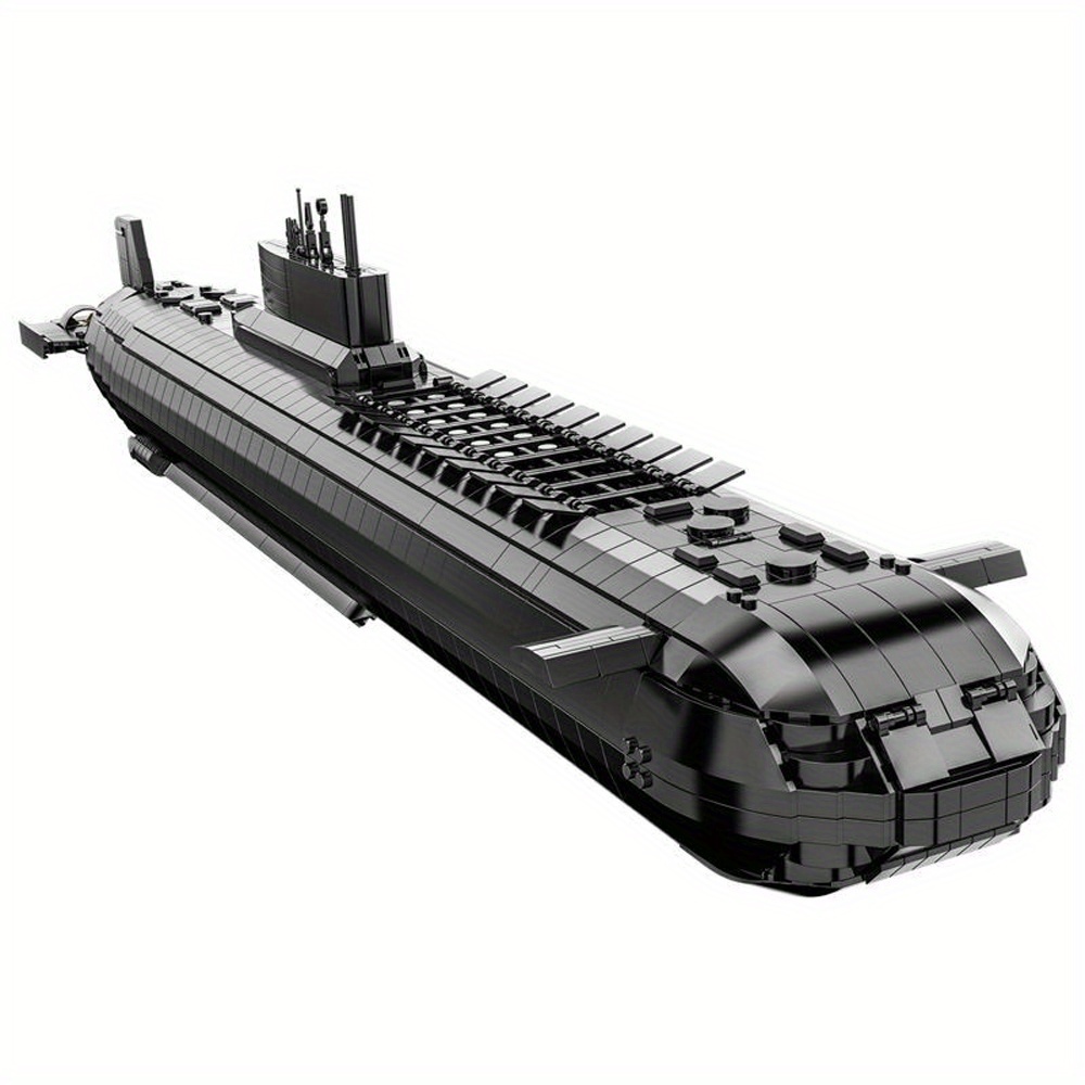 Nuclear Submarine Building Blocks Set - Creative Home Decor 4474Pcs Building Blocks Toys Set Home Decor Perfect New Year Christmas Birthday Gifts For Friends