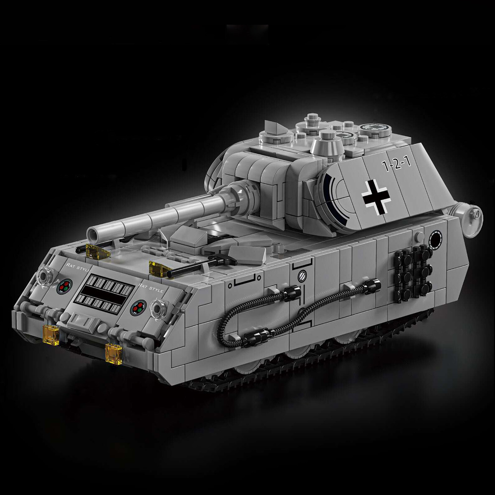 Maus Heavy Tank 802Pcs Building Blocks Toys Set Home Decor Perfect New Year Christmas Birthday Gifts For Friends