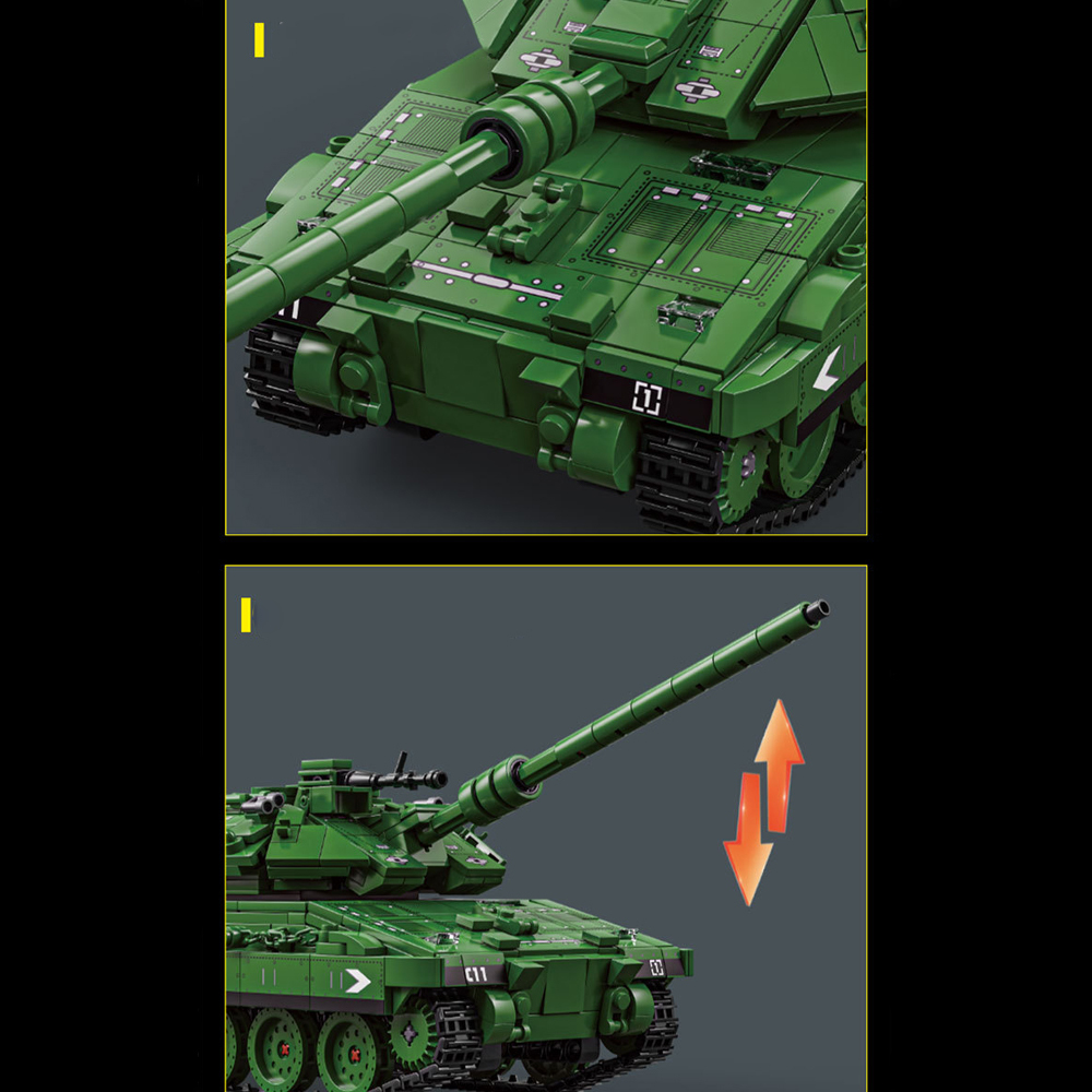 Merkava Main Battle Tank Building Blocks Set Model Creative Building Block Set 1023Pcs Building Blocks Toys Set Home Decor Perfect New Year Christmas Birthday Gifts For Friends