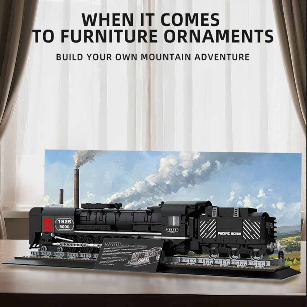 1546pcs Train Building Blocks Toys Set Home Decor Perfect New Year Christmas Birthday Gifts For Friends