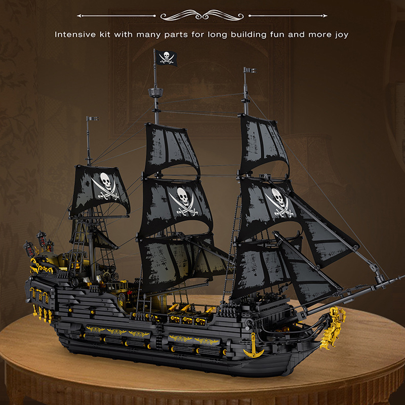 4304pcs Pirate Ship Building Blocks Toys Set Home Decor Perfect New Year Christmas Birthday Gifts For Friends