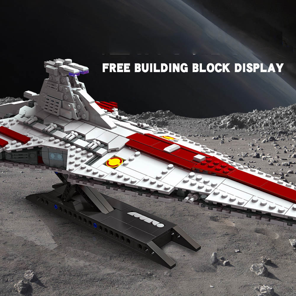 (Ship from USA) Star Wars Serial Venator-class Republic Attack Cruiser 67106 960Pcs Building Blocks Bricks