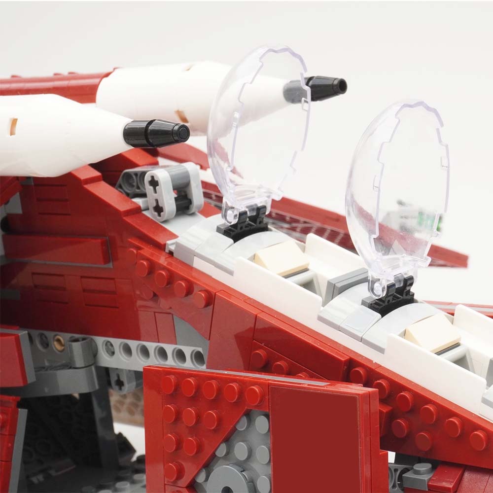 (Ship from USA) Star Wars Serial Coruscant Guard Gunship M970 75354 1083Pcs Building Blocks Bricks With Minifigures