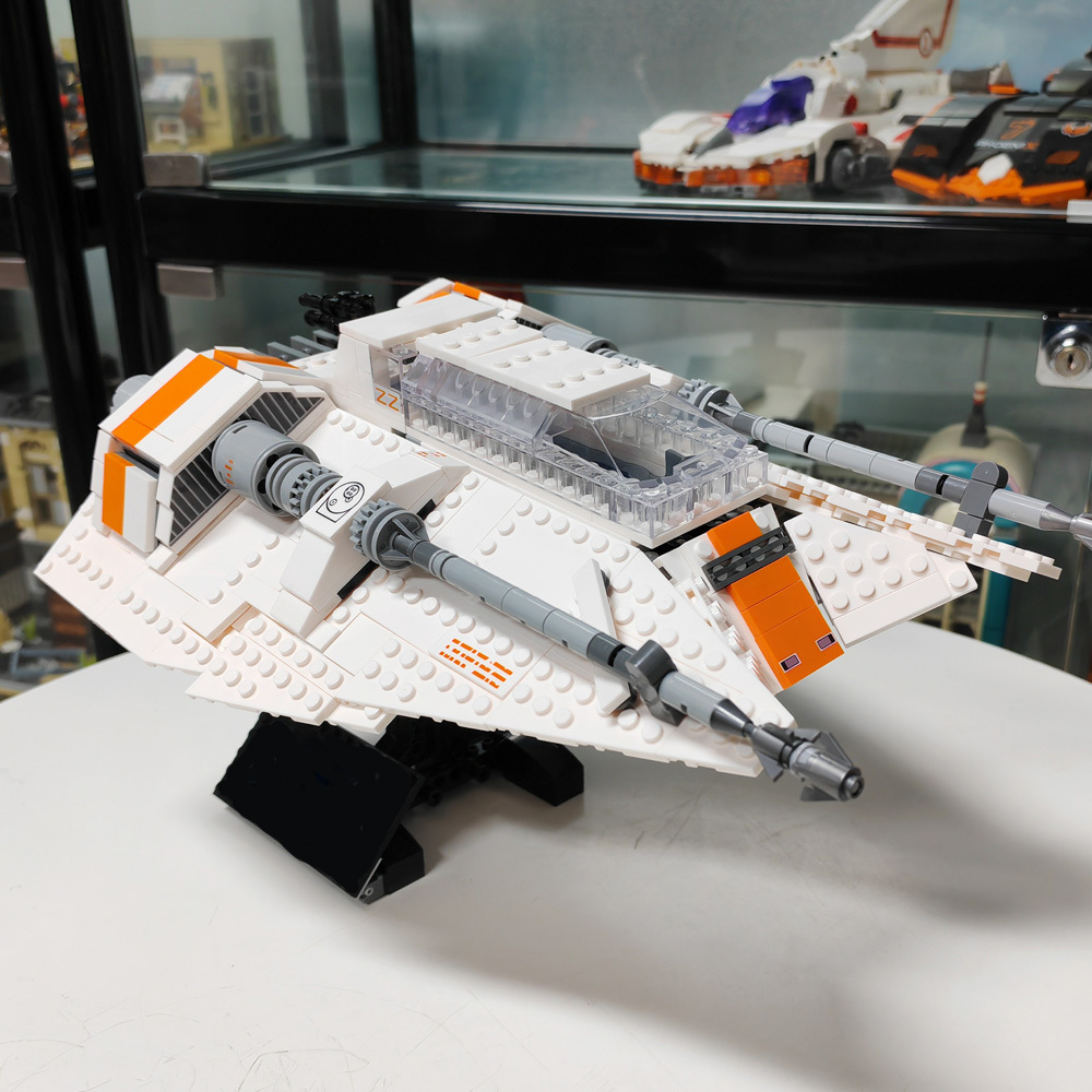 (Ship from USA) Star Wars Serial Rebel Snowspeeder MOC 21802 1006Pcs Building Blocks Bricks