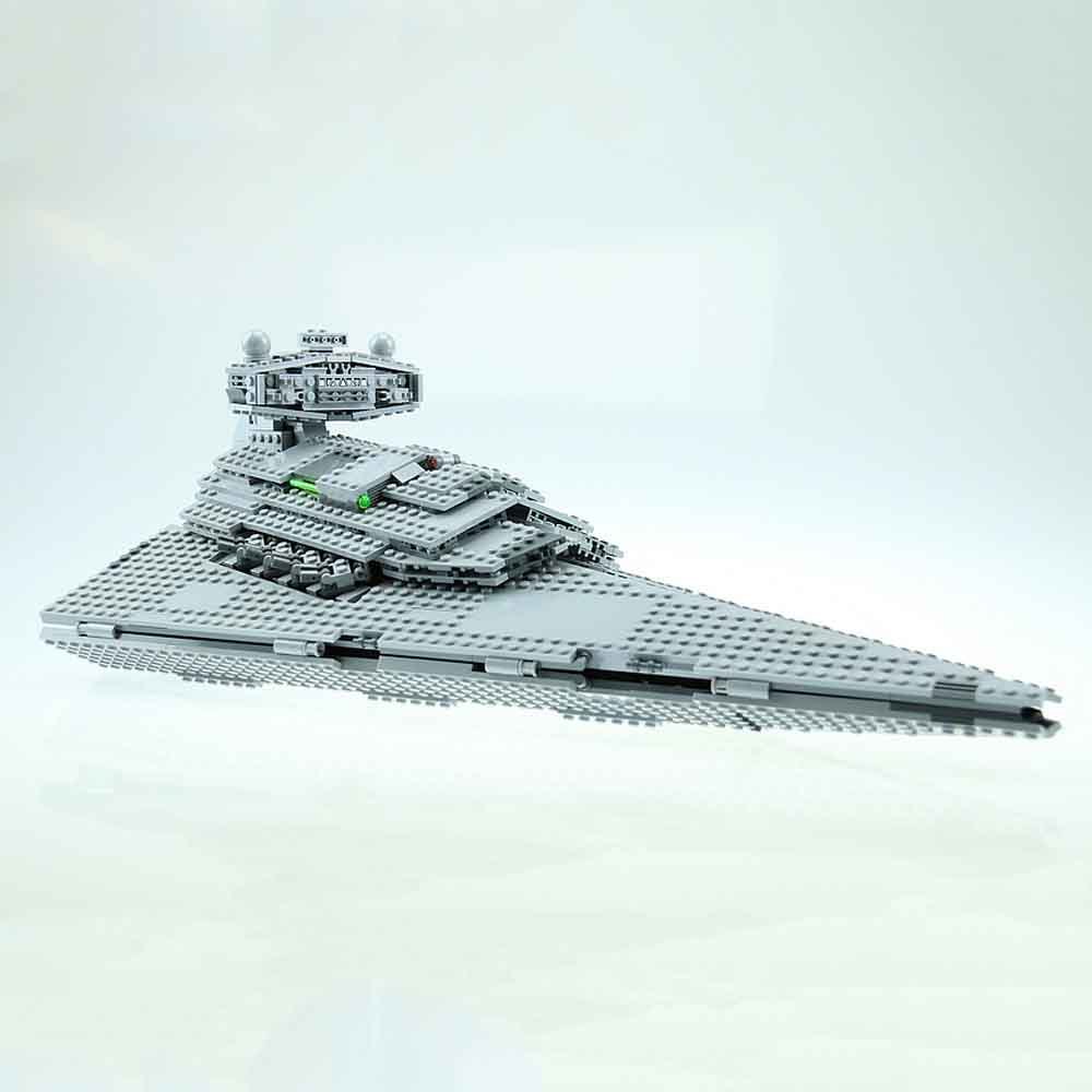 (Ship from USA) Star Wars Serial Imperial Star Destroyer 75055 05062 1391Pcs Building Blocks Bricks With Mini Figures
