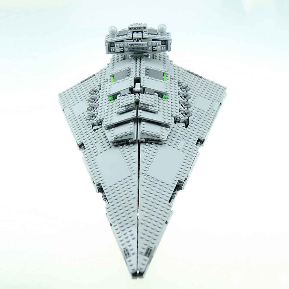 (Ship from USA) Star Wars Serial Imperial Star Destroyer 75055 05062 1391Pcs Building Blocks Bricks With Mini Figures