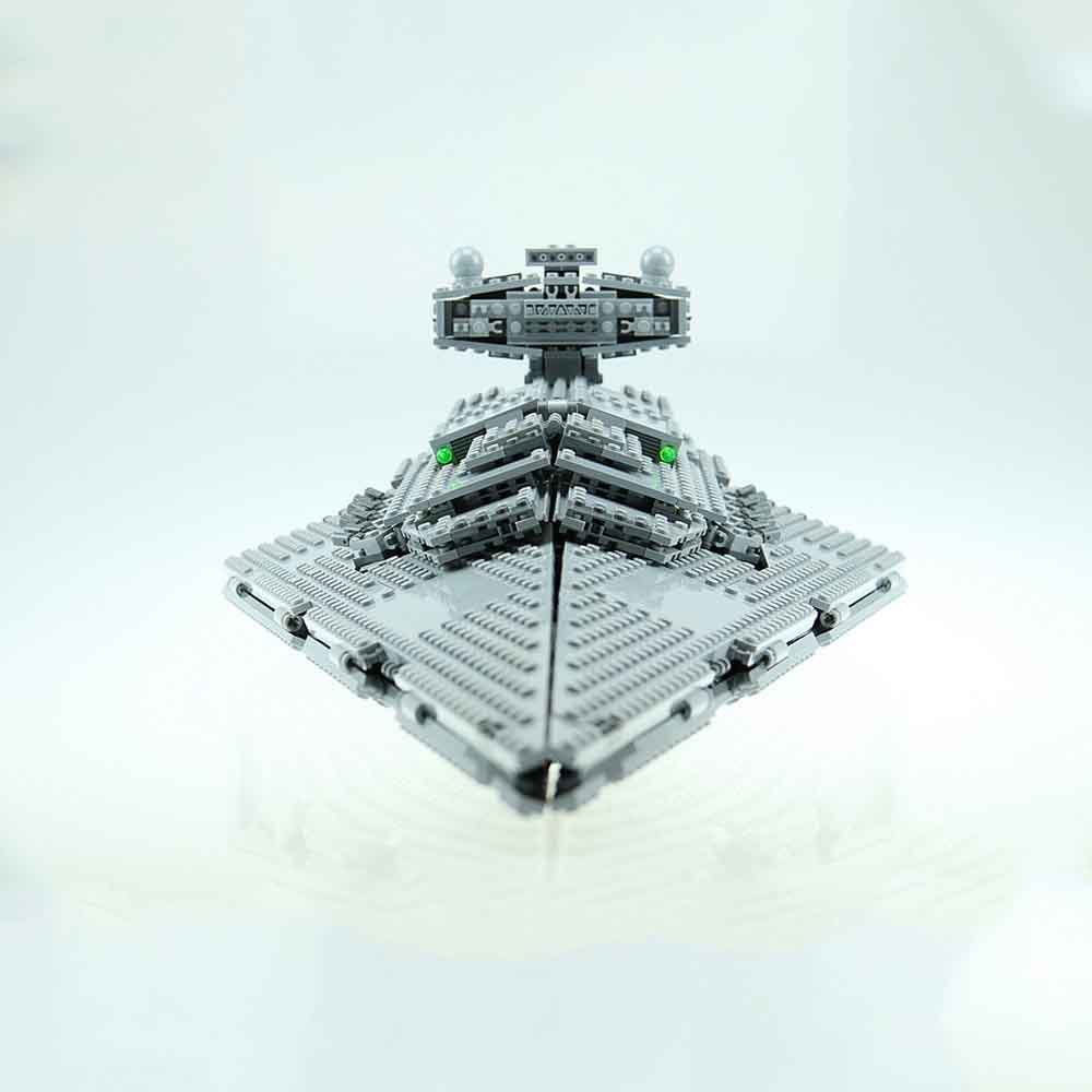 (Ship from USA) Star Wars Serial Imperial Star Destroyer 75055 05062 1391Pcs Building Blocks Bricks With Mini Figures