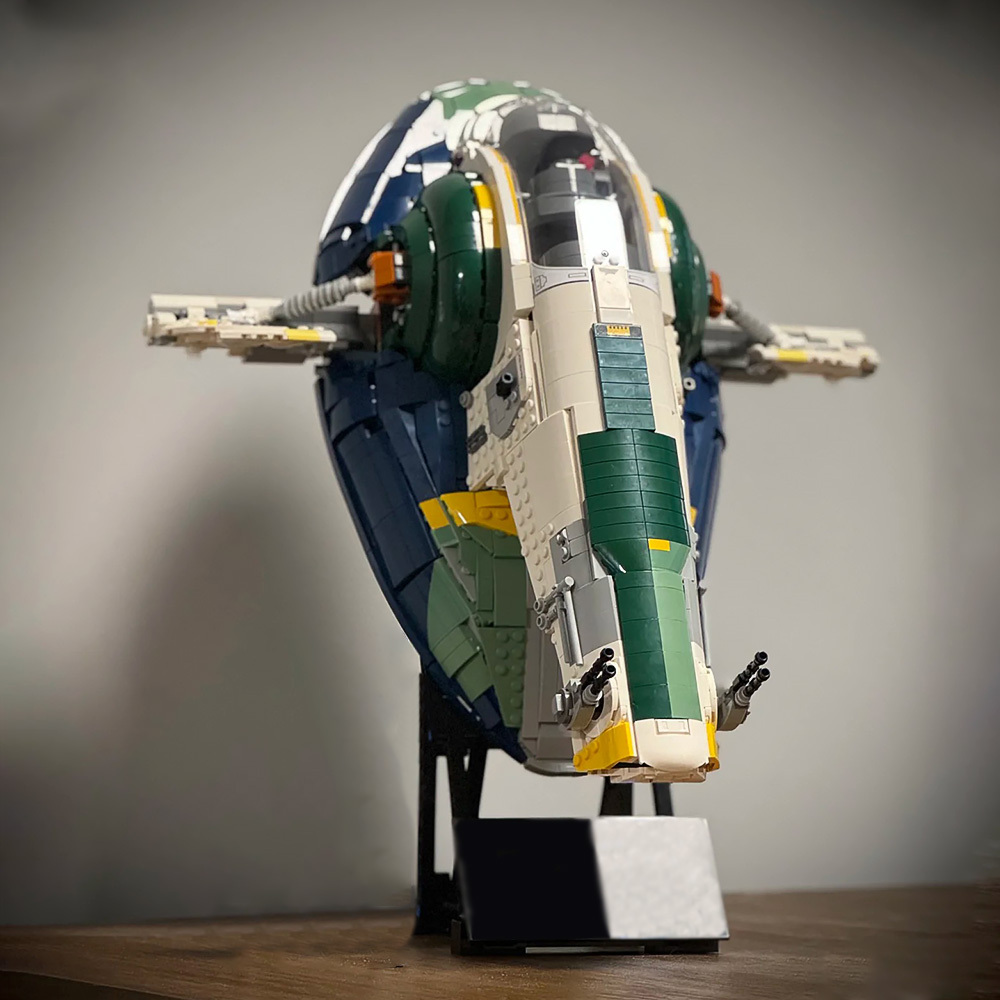 (Ship from USA) Star Wars Serial Jango Fett's Starship 75409 2970Pcs Building Blocks Bricks With Mini Figures