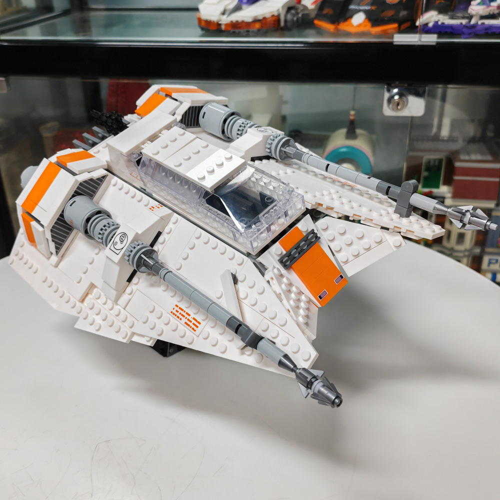 (Ship from USA) Star Wars Serial Rebel Snowspeeder MOC 21802 1006Pcs Building Blocks Bricks