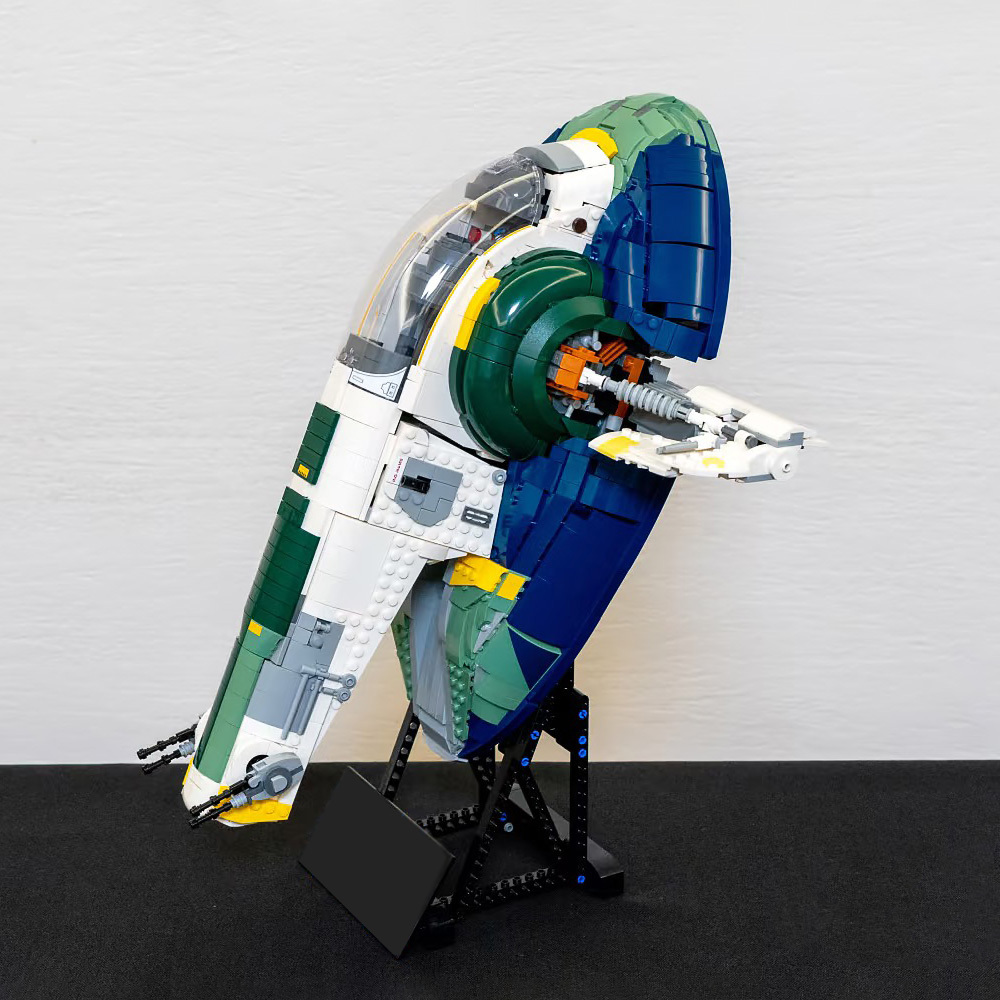 (Ship from USA) Star Wars Serial Jango Fett's Starship 75409 2970Pcs Building Blocks Bricks With Mini Figures