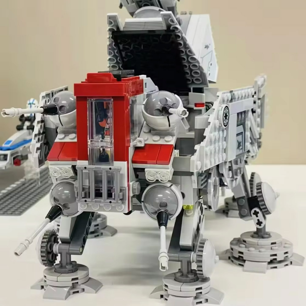 (Ship from USA) Star Wars Serial AT-TE Walker 75337 65010 1082Pcs Building Blocks Bricks With Minifigures