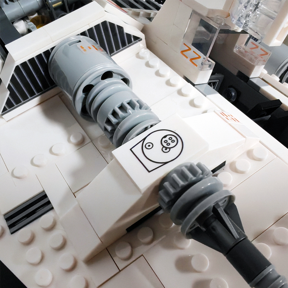 (Ship from USA) Star Wars Serial Rebel Snowspeeder MOC 21802 1006Pcs Building Blocks Bricks