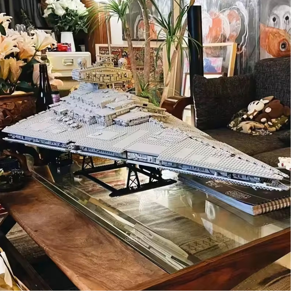 (Ship from USA) Star Wars Serial Imperial Star Destroyer 75252 81098 4784Pcs Building Blocks Bricks With Minifigures
