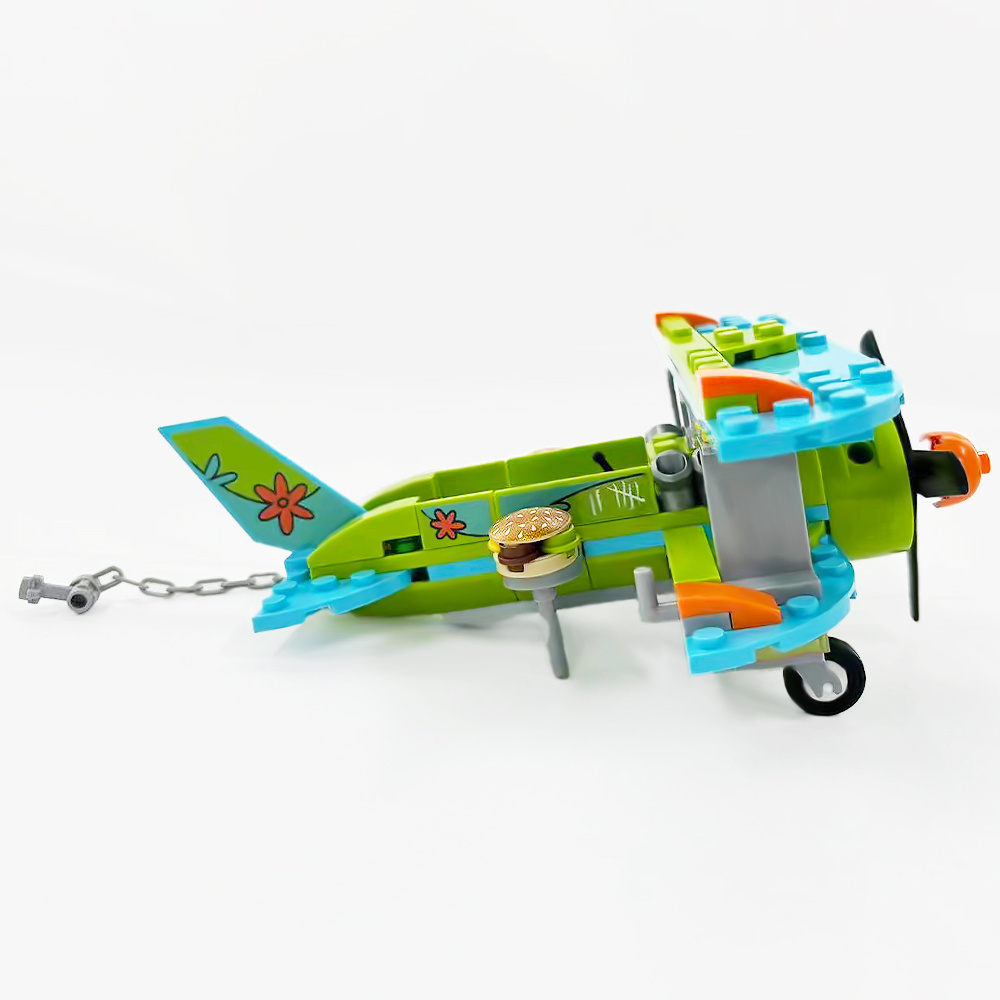 (Ship from USA) Movie&Game And Scooby-Doo Serial Mystery Plane Adventures 75901 10429 128Pcs Building Blocks Bricks With Minifigures